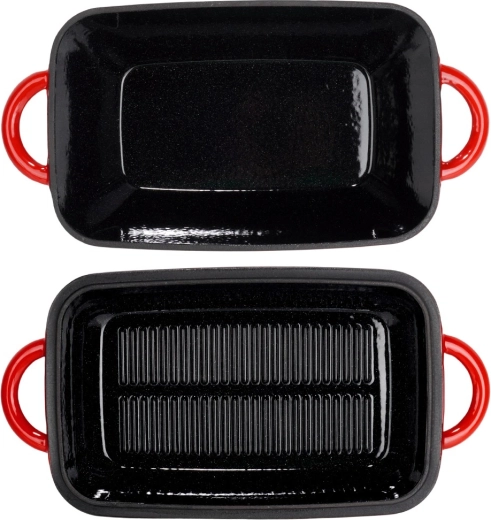 Két edény egyben: tepsi + grillfedő