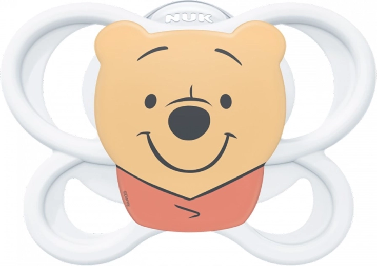 NUK Perfect Match Air Disney Micimackó cumi 0–6 hónapos korig, fehér