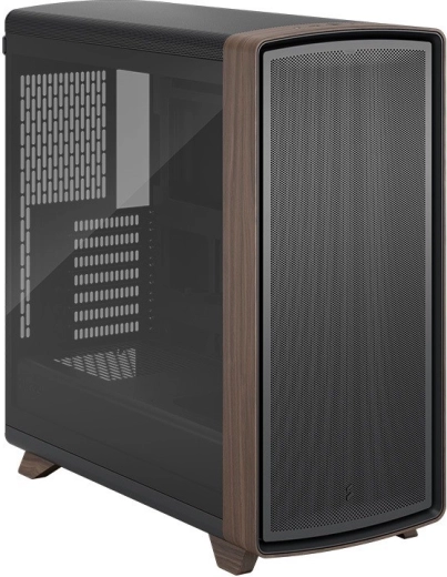 Summit black TG light tint számítógépház