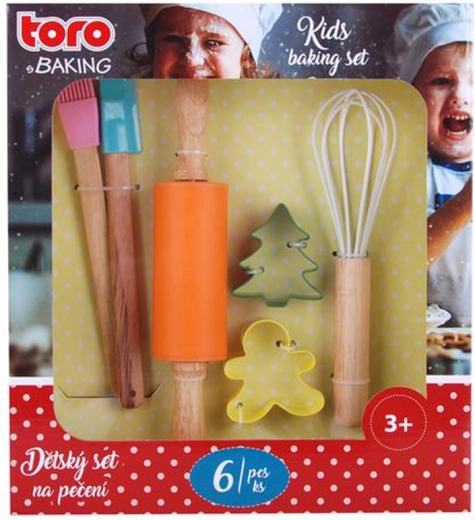 TORO gyerek sütőkészlet, 6 db