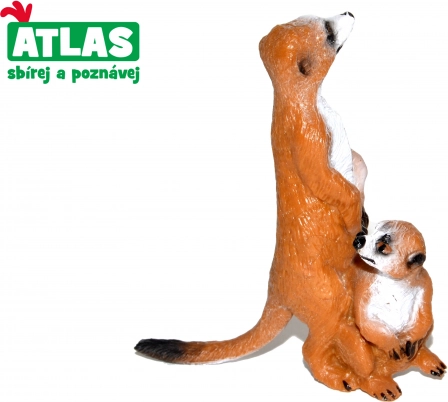 Szőrmefarkas figura 8 cm
