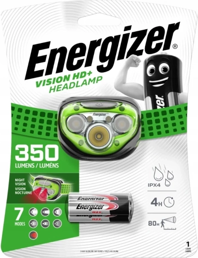 Fejlámpa Headlight PRO 7 LED 3× AAA-val