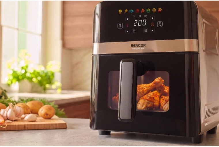 Egyenletes átsütés Dual Heat technológiával