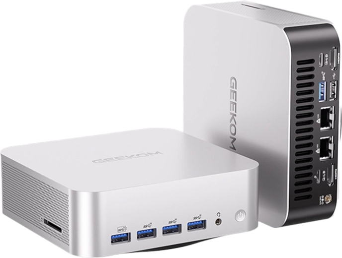 Mini PC GEEKOM A9 Max AMD Ryzen AI 9 HX 370-nel, 32 GB RAM és 1 TB SSD, Windows 11 Pro
