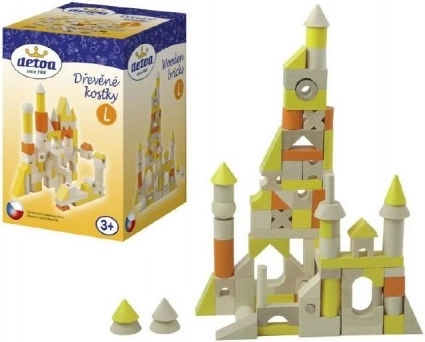 Detoa Fa kockák 96 darab