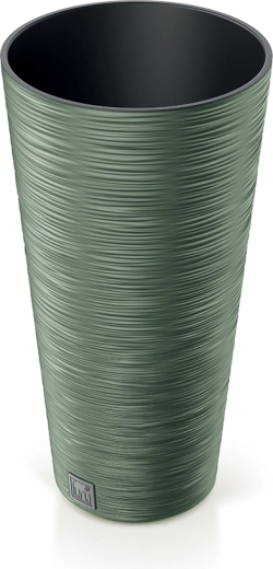 Furu Slim virágtartó 30 cm – földzöld