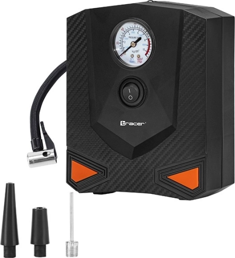 Tracer RES-03ML hordozható autókompresszor 12 V, 120 W