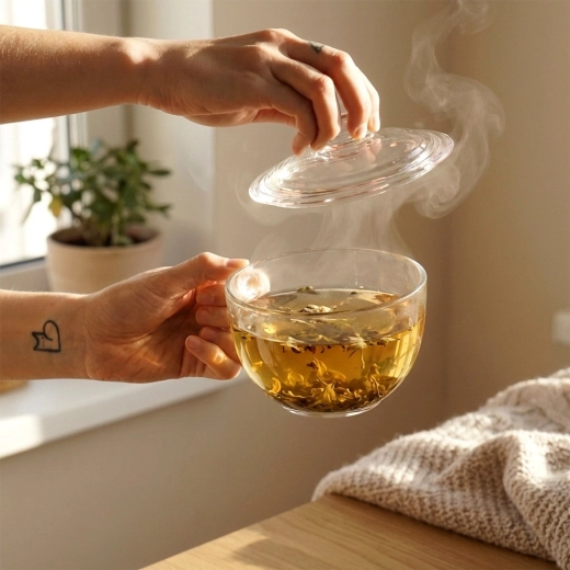 A hő és aroma megőrzése üveg tetővel