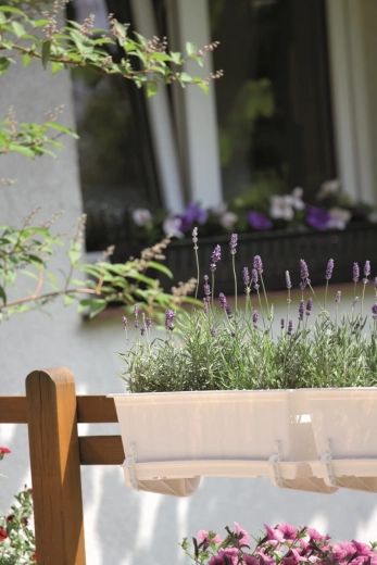 Praktikus rögzítés korlátra és elhelyezés a párkányon