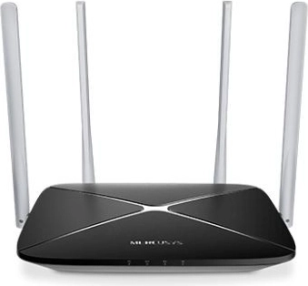 Mercusys AC12 AC1200 kétsávos Wi‑Fi router (1× WAN, 3× LAN)