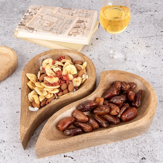 Ideális diófélékhez, aszalt gyümölcsökhöz és snackekhez