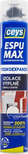 Magasan táguló pisztolyos szerelőhab 750 ml CEYS
