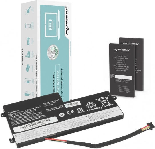 Movano akkumulátor Lenovo ThinkPad T440/T440s/X240 készülékekhez 2060 mAh (24 Wh)