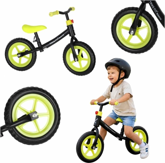 Trike Fix Balance futóbicikli fekete-sárga