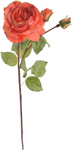 Műrózsa narancssárga 52 cm