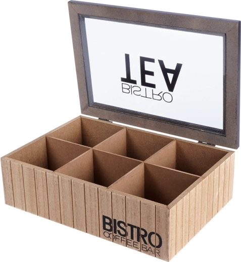 Áttekinthető rendszerezés 6 rekeszben