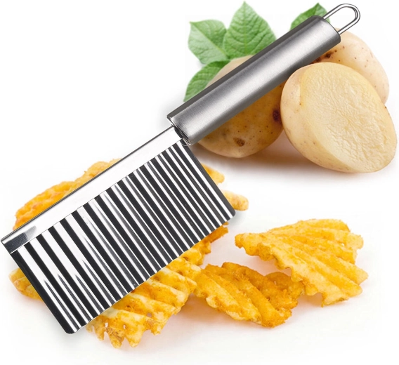 Könnyű hullámos hasábok és köretek készítése