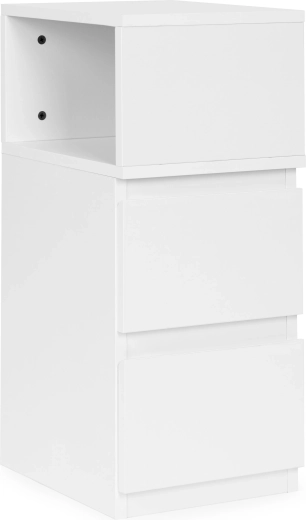 Kettős fiókok és nyitott rekesz