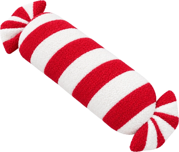 Glimz karácsonyi cukorka alakú dekoráció, 60 cm