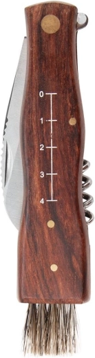 Beépített ecset és 1–4 cm-es mérce