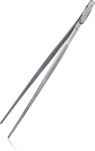 EXCELLENT 30 cm-es rozsdamentes acél konyhai csipesz