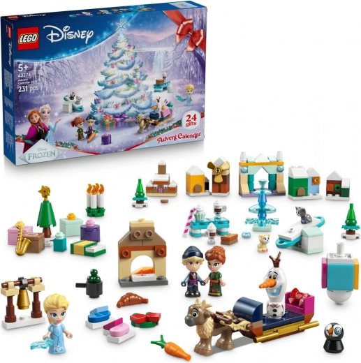 Lego disney hercegnő adventi naptár frozen 2025