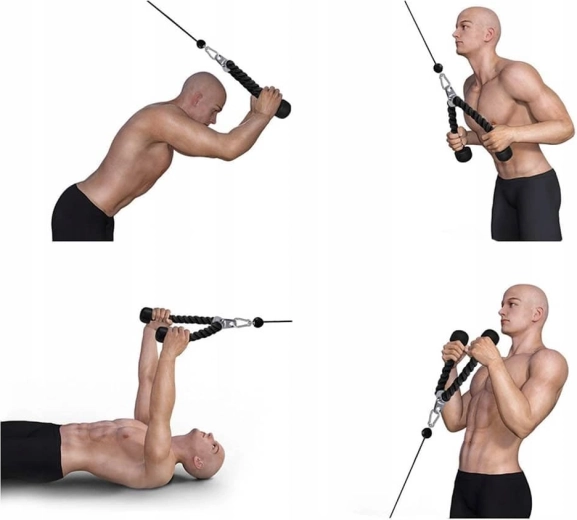 Akár 200 kg teherbírás intenzív edzéshez