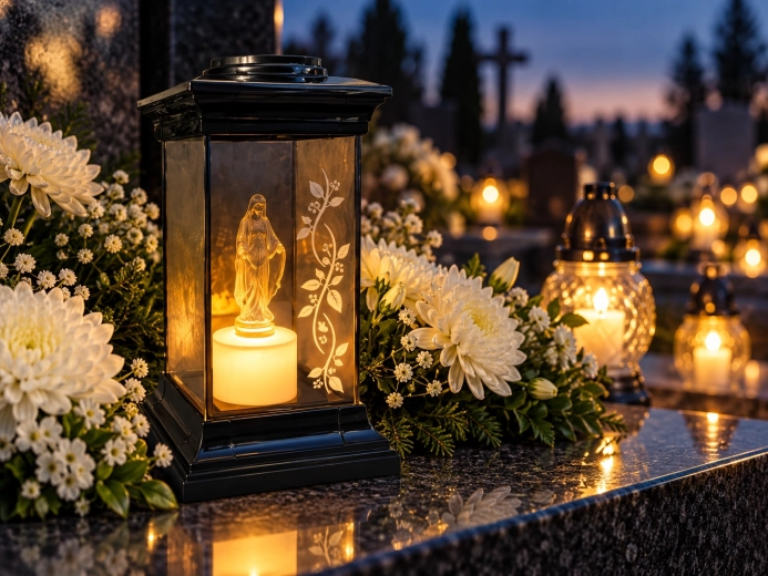 Meleg fehér LED-fény
