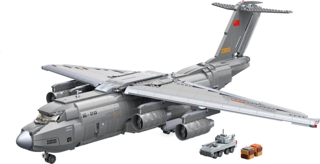 Qman Harci zóna – Xian Y-20 szállító repülőgép 1:72 építőkészlet