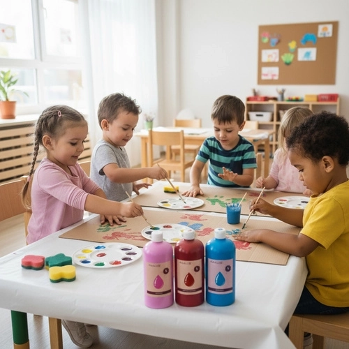 Biztonságos és lemosható gyerekprojektekhez