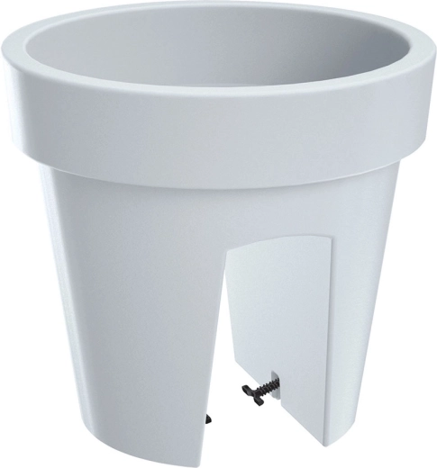Lofly Railing 24,5 cm fehér korlátra szerelhető virágtartó