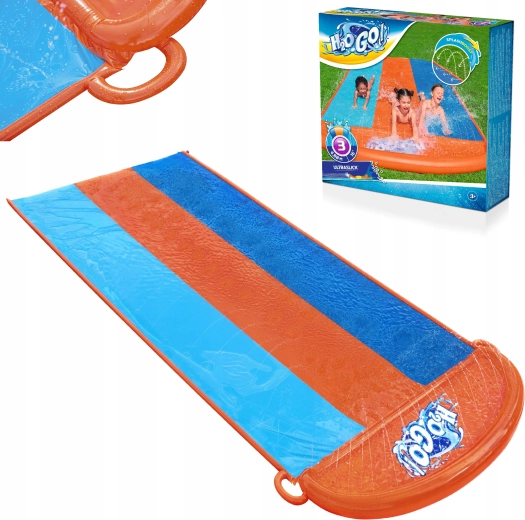 Bestway kerti vízicsúszda 4,88 m, három sáv