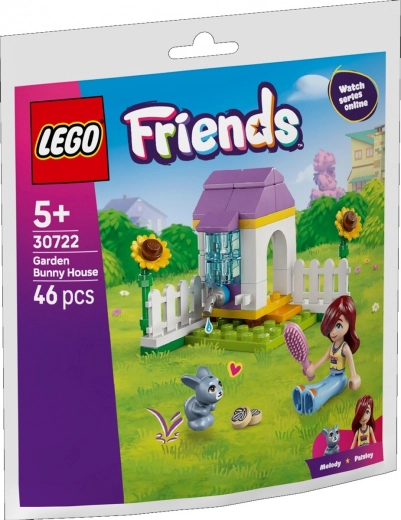 Friends nyusziház a kertben