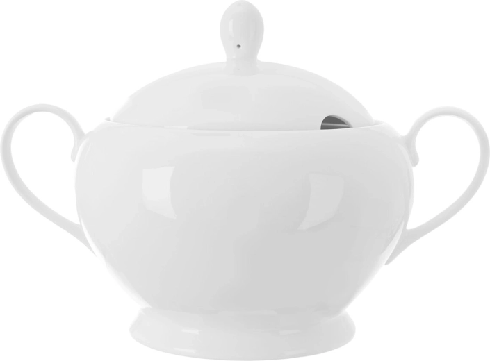 Adagolós levesestál fedővel Mona Basic 21,5 cm
