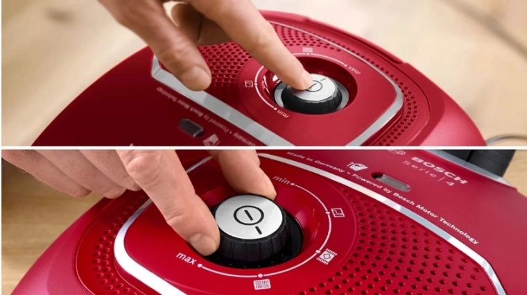 Fokozatmentes szívóteljesítmény-szabályozás (Power Control)