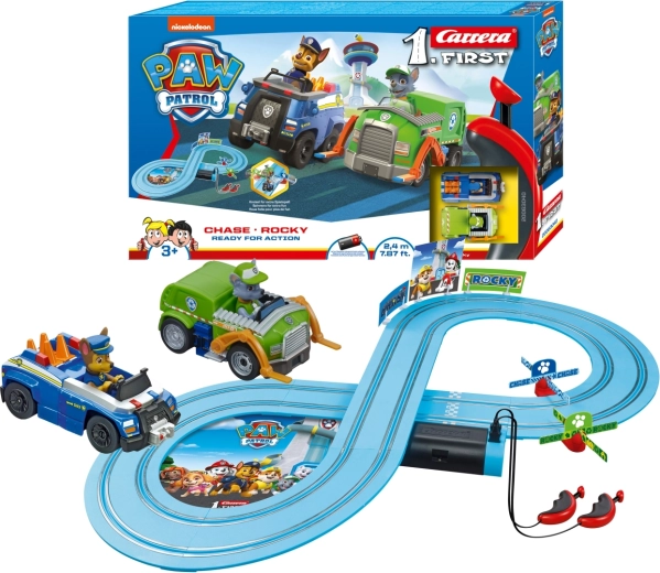 Carrera First PAW Patrol – Készen az akcióra versenypálya, 2,4 m