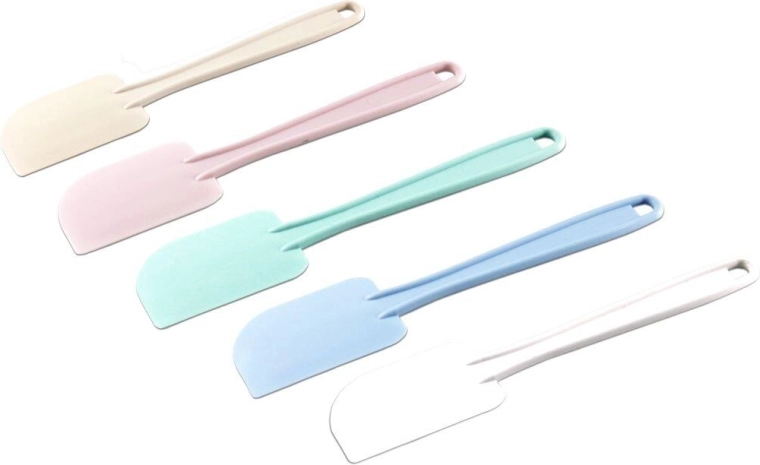 Konyhai szilikon spatula 23,5 cm – pasztellszínű mix