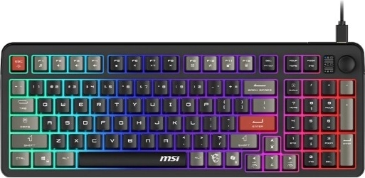 MSI FORGE GK110 gamer billentyűzet (US kiosztás)