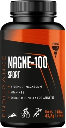Trec Endurance Magne‑100 Sport 60 kapszula