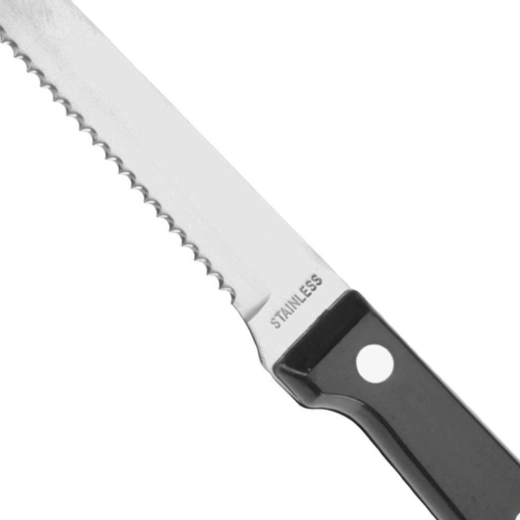 Fogazott él rozsdamentes acélból