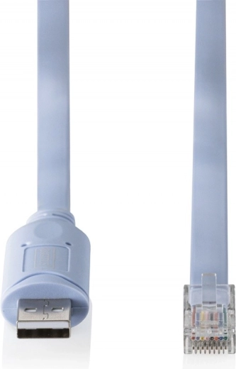 Közvetlen USB‑A → RJ45 a konzolos interfészhez