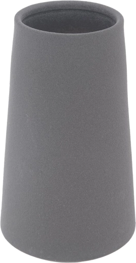 Szürke porcelán váza 24 cm