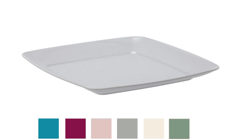 Modern négyzetes dizájn az elegáns tálaláshoz