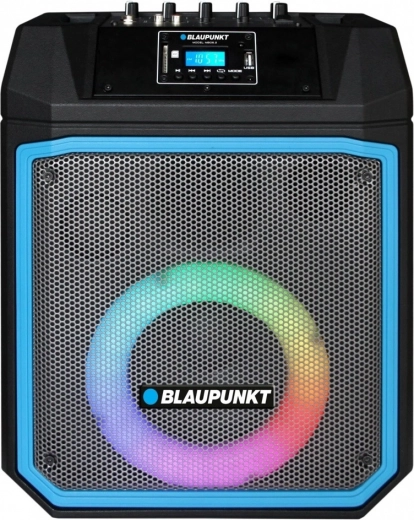 Hordozható partihangszóró BLAUPUNKT MB06.2 Bluetooth, FM, USB/SD, karaoke és LED