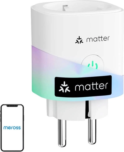 MEROSS okos konnektor fogyasztásméréssel (Matter)