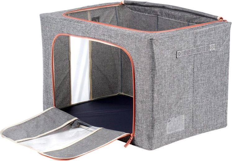 Kettős cipzár a könnyű hozzáféréshez