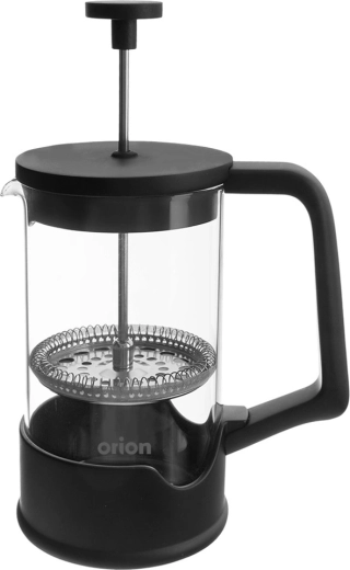 Ellenálló boroszilikát üveg és matt fekete ház