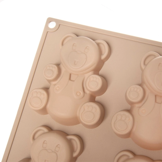 Részletgazdag mackóforma látványos desszertekhez