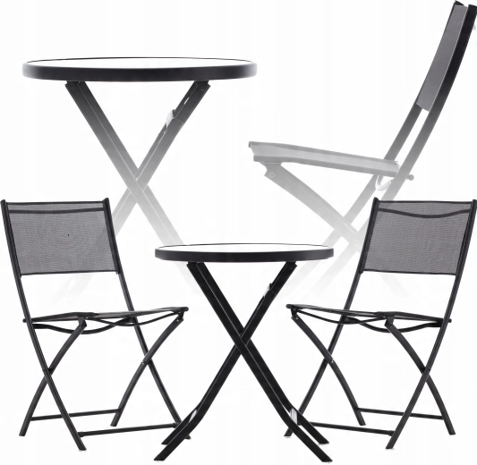 Összecsukható design kis erkélyekhez