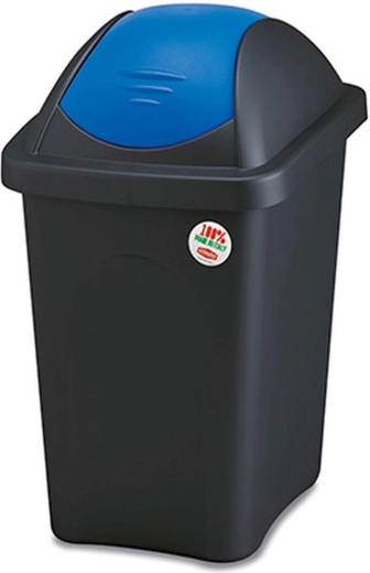 Multipat billenős szemetes 30 l – Fekete-kék